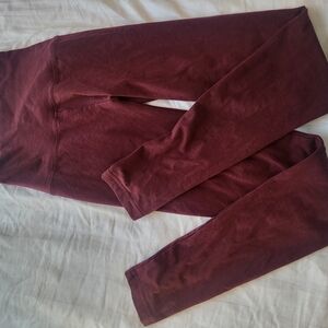 Aerie Burgundy Pants